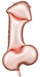  35 inch-es Pénisz Formájú Rosegold Lufi