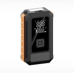 Platinet 8000mAh PowerBank with Car Jump Strater with Compressor Black (PMPBTP) - bolt