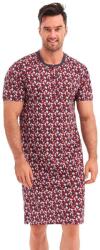 Taro Fülöp férfi hálóing, szürke-piros, XL