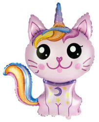 Godan Magic Cat Pink, Cicás fólia lufi 61 cm (MLG309591)