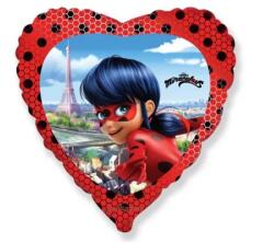  Katicabogár és Fekete macska kalandjai Heart fólialufi 46 cm (MLG302530)
