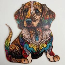 Bájos beagle fa puzzle (oc-lovelybeagle-l)