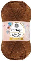  Kartopu Lotus Lux csillogó fonal 840 - Barna