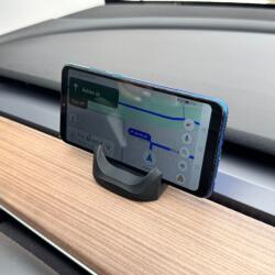 Telona Kormánykerék mögötti szilikon mobiltelefon tartó Tesla Model 3 és Tesla Model Y járművekhez
