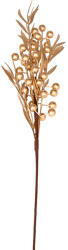 Valex Decor Arany bogyós dekorág levelekkel, 58 cm magas (PE055-01)