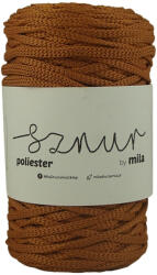 Polyester Sznur 5 mm lapos - 103 réz (9113)