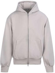 Just Hoods Nagyon vastag, túlméretezett cipzáros-kapucnis pulóver Just Hoods AWJH125, Natural Stone-L (awjh125nst-l)