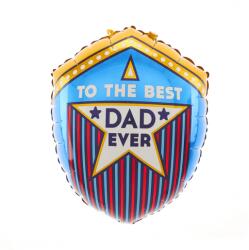 Party Pal Balon folie Best Dad Ever 45 x 59 cm