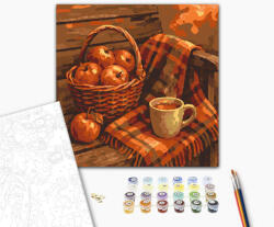 Alkotásutca Őszi hangulat - Számfestő készlet kereten 40x40