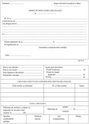 *** Ordin deplasare, format A5, 100 coli/carnet - orizontal (NL-012245) - officeclass