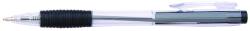 Office Products Pix cu mecanism, rubber grip, varf 0.7mm, Office Products - negru (OF-17015611-05) - officeclass