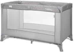 Lorelli Carina 1 fix utazóágy - Grey Stars - aprotalpak