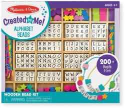 Melissa & Doug Set de mărgele cu litere