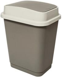 5five Cos gunoi Uvelse, bej, plastic, 10 litri, 25 x 20 x H. 33 cm Cos de gunoi