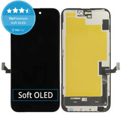 Apple Ecran Soft OLED pentru iPhone 15 Plus, Sticlă tactilă cu ramă, DIAGNOSTIC