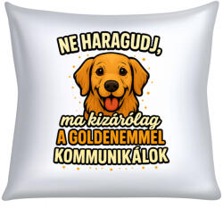  Ne haragudj, ma kizárólag a goldenemmel kommunikálok párna (ma_kizarolag_a_goldenemmel_kommunikalok_parna)