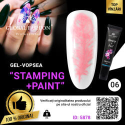 Global Fashion Gel vopsea pentru pictura si stamping Painting+Stamping 8ml, 06