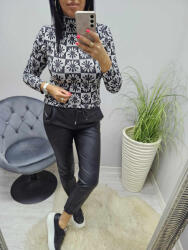  Mintás magas nyakú felső (3) (945781)