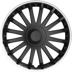 Cridem Set capace roti auto Cridem Crystal SO 4buc - Negru/Argintiu - 15