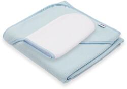 NEW BABY Prosoape pentru copii cu glugă New Baby BASIC 80x80 albastru Prosop