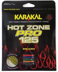 Karakal Squash húrok Karakal Hot Zone Pro 125 (11 m) - yellow/black (KA 65750)