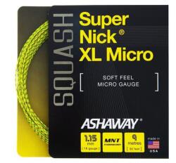 Ashaway Squash húrok Ashaway SuperNick XL Micro 18 (9 m) - yellow (RI02084)
