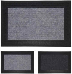 Homestyling Covoraș de cauciuc 60 x 40 cm gri Covor