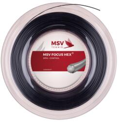 MSV Tenisz húr MSV Focus Hex (200 m) - black - Fekete (4837/4855/4857/4916/4833)