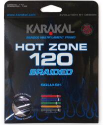 Karakal Squash húrok Karakal Hot Zone Braided (11 m) - black (KA 65100)