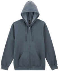 Gildan GISF600 SOFTSTYLE MIDWEIGHT FELNŐTT VÉGIG CIPZÁRAS KAPUCNIS PULÓVER (gisf600dh-m)