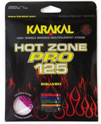 Karakal Squash húrok Karakal Hot Zone Pro 125 (11 m) - pink/black (KA 65751)