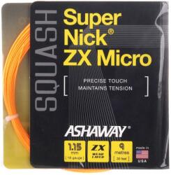 Ashaway Squash húrok Ashaway SuperNick ZX Micro (9 m) - orange (ST14408.1)