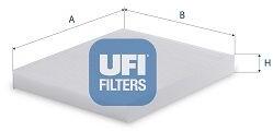 UFI Filtru, aer habitaclu UFI 53.401. 00 (53.401.00)
