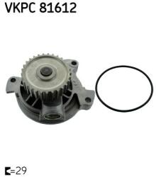 SKF Pompă de apă, răcire motor SKF VKPC 81612 (VKPC 81612)