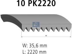 Diesel Technic Curea transmisie cu caneluri DIESEL TECHNIC 1.21963 (1.21963)