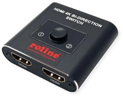 Roline Switch Bi-Directional HDMI Switch 4K 60Hz, Fekete