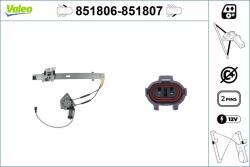 VALEO Mecanism actionare geam VALEO 851806 (851806) - automobilus