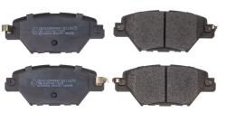 Denckermann set placute frana, frana disc DENCKERMANN B111625 (B111625)