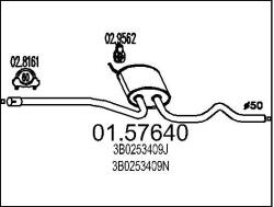 MTS Toba esapamet intermediara MTS 01.57640 (01.57640)