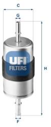 UFI filtru combustibil UFI 31.944. 00 (31.944.00)