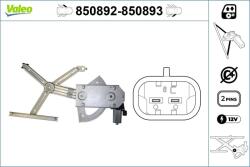 VALEO Mecanism actionare geam VALEO 850892 (850892) - automobilus