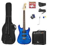 Max Music Gigkit 4/4 Quilted Style blue
