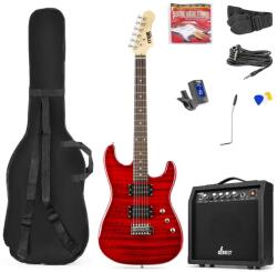 Max Music Gigkit 4/4 Quilted Style red