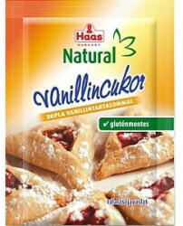Haas natural vanillincukor 8 g - bioszallito