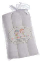 Gamberritos textilpelenka 80x80cm 3db fehér 9679 - manopalota