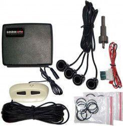 KEMOT Sistem parcare Kemot URZ0206 4 senzori de asistenta la parcare display lad si avertizare sonora Negru (urz0206)