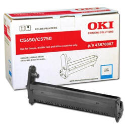 OKI C5650, 5750 dobegység Cián 25000 oldalra (43870007)