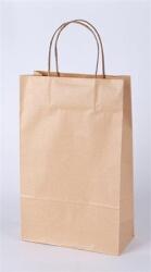  Bortartó papírtasak, 2-es, sodortfüles, natúr - officeland