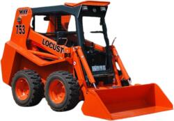 LOCUST Mini-incarcator multifunctional, 3 tone, 61 cp, motor diesel Perkins, capacitate 850 kg, LOCUST 753 (LOCUST753)