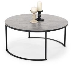 Halmar MACAO dohányzóasztal szürke/fekete